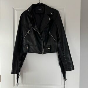 Nasty Gal Faux Leather Jacket